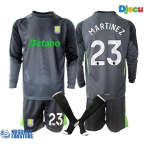 Aston Villa Emiliano Martinez #23 Golmanski Domaci Dres za djecu 2025-26 Dugi Rukav (+ Kratke hlače)